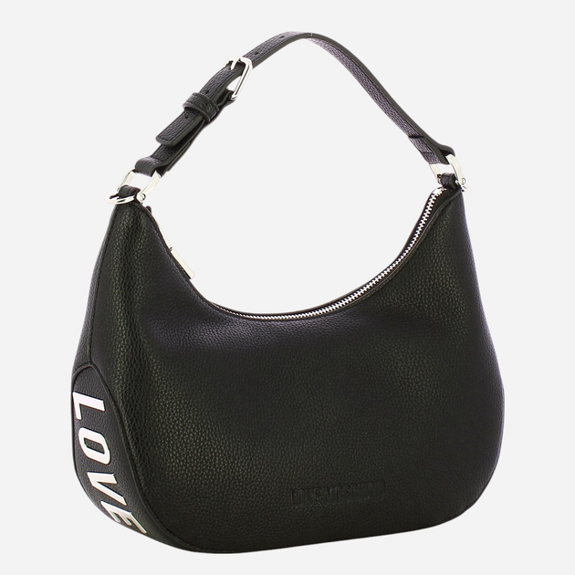 Сумка жіноча середня Love Moschino JC4018PP1MLT000B Чорна (800070339025) - зображення 3