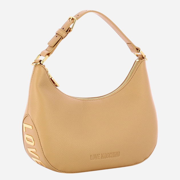 Torebka damska mała Love Moschino JC4018PP1MLT0105 Beżowa - obraz 3