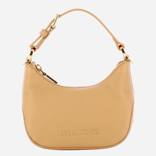 Сумка жіноча маленька Love Moschino JC4019PP1MLT0105 Бежева (800070339028) - зображення 1