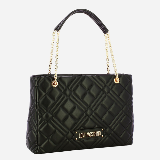 Сумка жіноча велика Love Moschino JC4145PP1MLA0000 Чорна (800070339043) - зображення 3