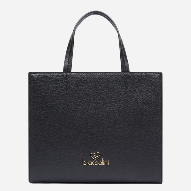 Сумка жіноча середня Braccialini Meg B18400-YY-100 Чорна (800070338641) - зображення 1