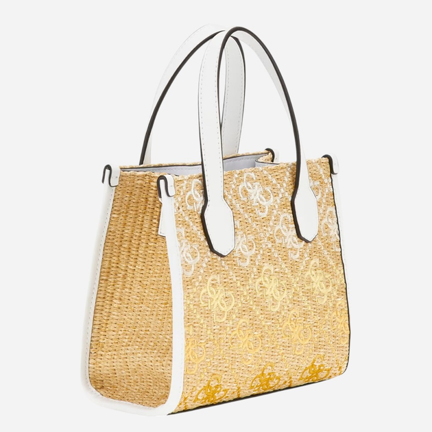 Torebka damska mini Guess Silvana HWSW8665770-CIO Biała - obraz 2