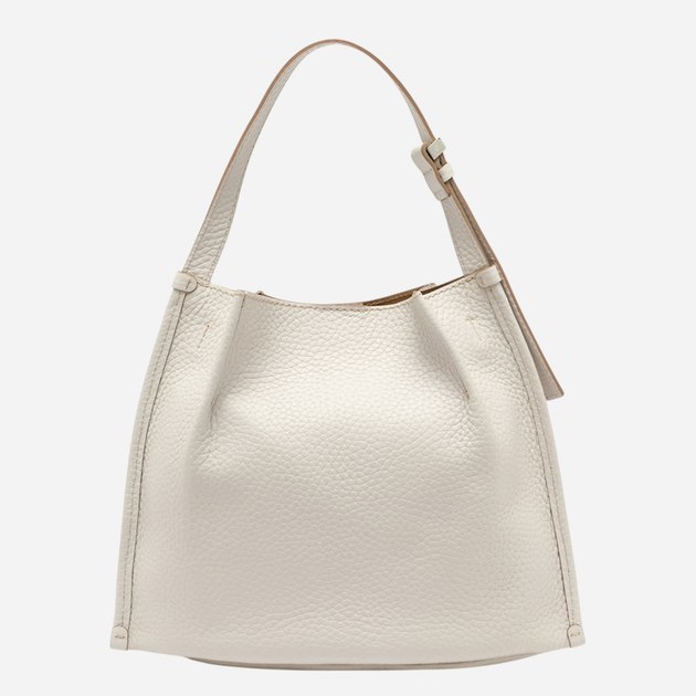 Zestaw (torebka shopper + kosmetyczka) damski skórzany Gianni Chiarini Dory BS-11636-RNGDBL-NAETN-13347 Beżowy - obraz 3