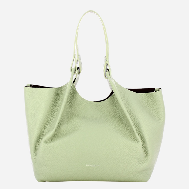 Zestaw (torebka shopper + kosmetyczka) damski skórzany Gianni Chiarini Dua BS-9720-RNGDBL-13631 Zielony - obraz 2