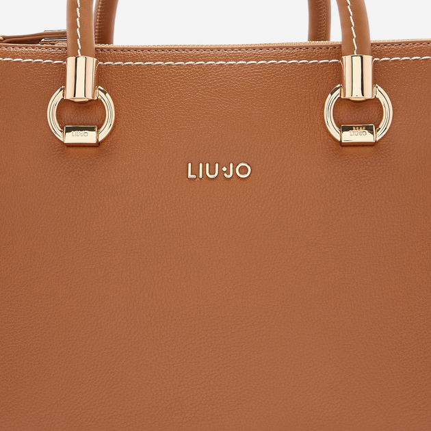 Zestaw (torebka shopper + portfel) damski Liu Jo AA5008E0058-81154 Brązowy - obraz 5
