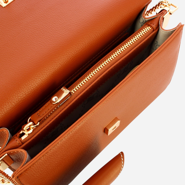 Zestaw (torebka crossbody + portfel) damski Liu Jo AA5158E0058-81154 Brązowy - obraz 4