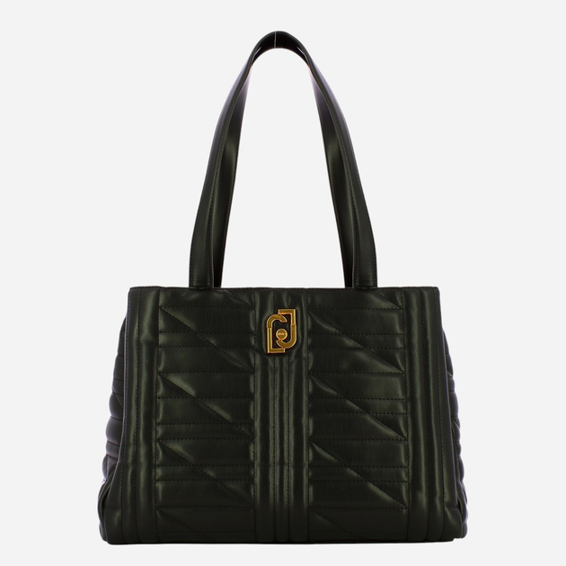 Zestaw (torebka shopper + portfel) damski Liu Jo AF3120E0426-22222 Czarny - obraz 4