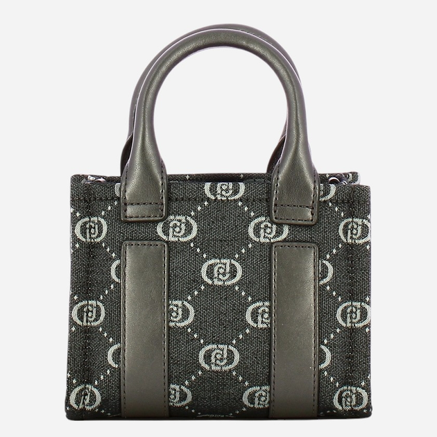 Сумка жіноча тканинна маленька Liu Jo AF4102T9194-22222 Чорна (800070340724) - зображення 2