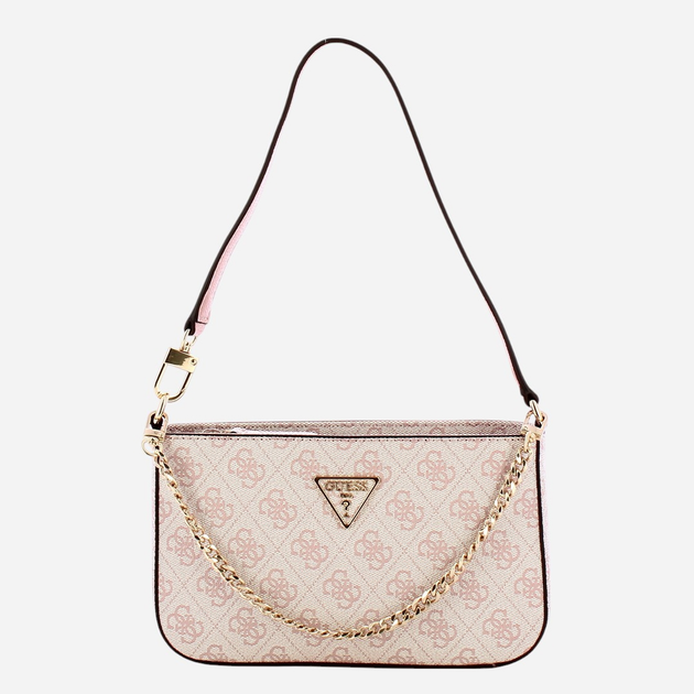 Torebka bagietka damska mini Guess Noelle HWBG7879720-OCL Różowa - obraz 1