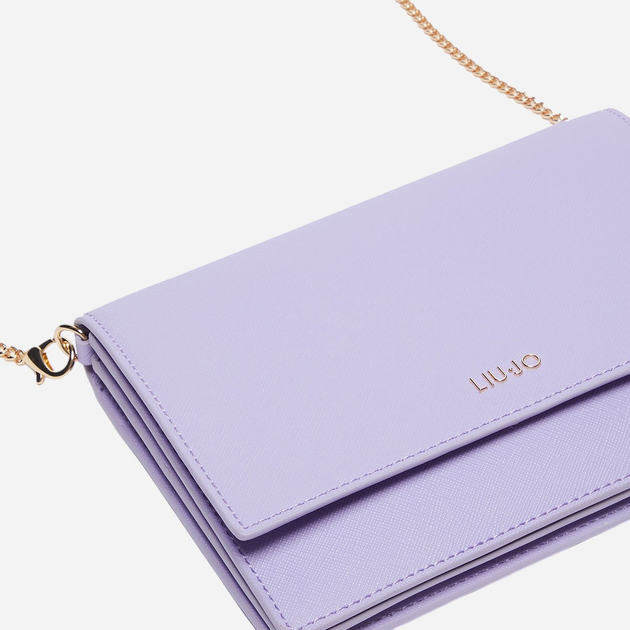 Torebka crossbody damska mini Liu Jo AA4293E0087-00172 Lawendowa - obraz 5