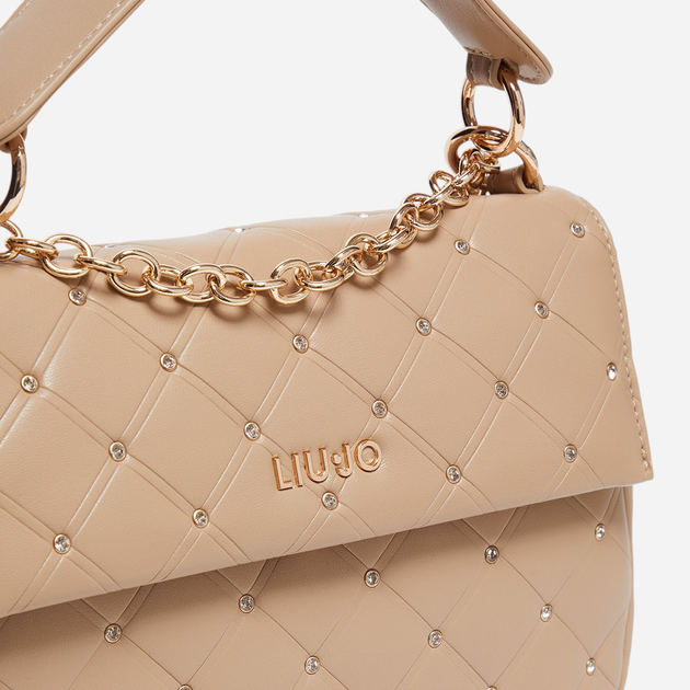 Torebka crossbody damska mini Liu Jo AA4185E0426-61320 Beżowa - obraz 5