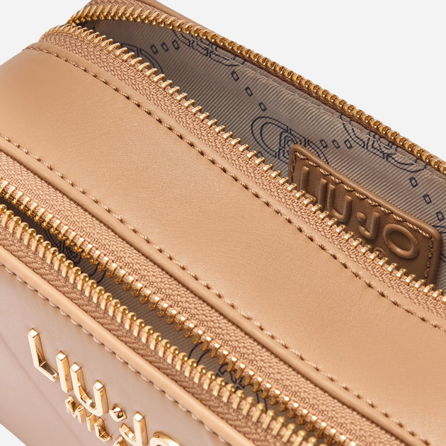 Torebka crossbody damska mini Liu Jo AA5100E0778-00070 Beżowa - obraz 5