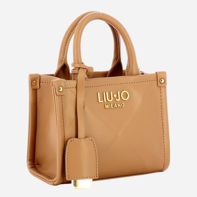Сумка крос-боді через плече жіноча маленька Liu Jo AA5102E0778-00070 Бежева (800070335701) - зображення 3