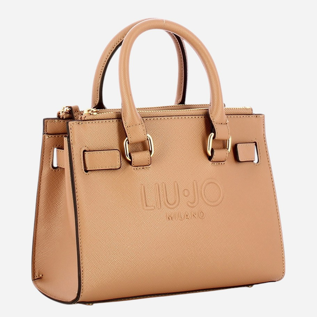Torebka crossbody damska mini Liu Jo AA5150E0087-00070 Beżowa - obraz 3