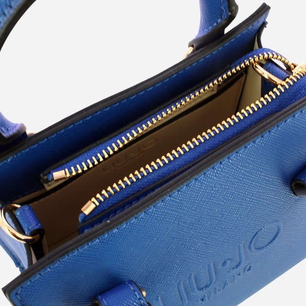 Torebka crossbody damska mini Liu Jo AA5151E0087-X0682 Niebieska - obraz 5