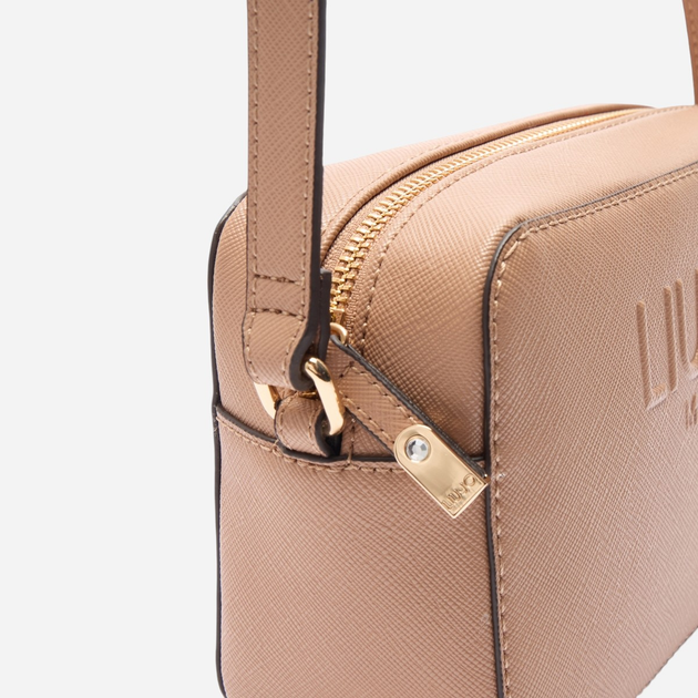 Torebka crossbody damska mini Liu Jo AA5153E0087-00070 Beżowa - obraz 6