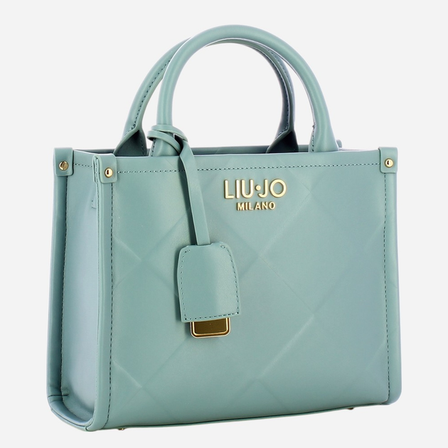 Сумка крос-боді через плече жіноча середня Liu Jo AA5192E0778-64018 Бірюзова (800070335814) - зображення 3