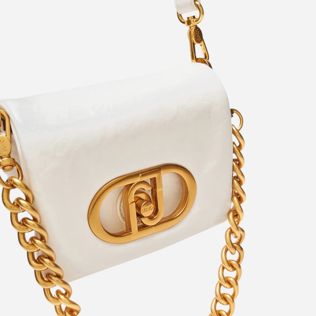 Torebka crossbody damska mini Liu Jo AA5269E0886-01065 Biała - obraz 5