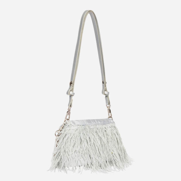 Torebka crossbody damska mini Liu Jo AA5269P0347-00120 Błękitno-srebrna - obraz 3