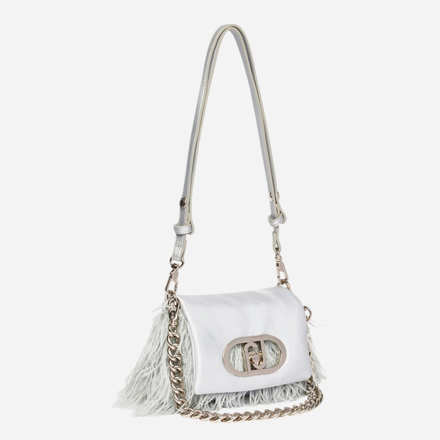 Torebka crossbody damska mini Liu Jo AA5269P0347-00120 Błękitno-srebrna - obraz 4