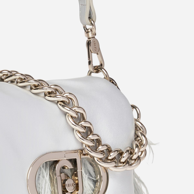 Torebka crossbody damska mini Liu Jo AA5269P0347-00120 Błękitno-srebrna - obraz 6