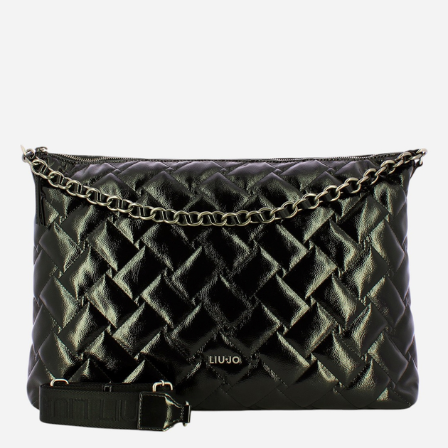 Torebka crossbody damska duża Liu Jo AF3114E0004-22222 Czarna - obraz 1