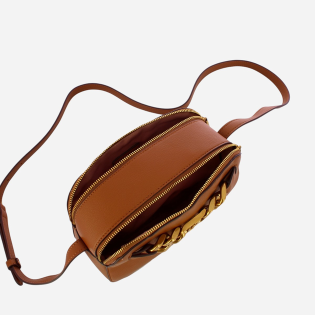Torebka crossbody damska mała Liu Jo AF3148E0027-X0282 Brązowa - obraz 4