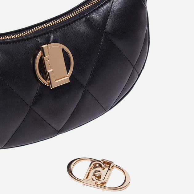 Torebka crossbody damska mała Liu Jo AF3248E0426-22222 Czarna - obraz 5