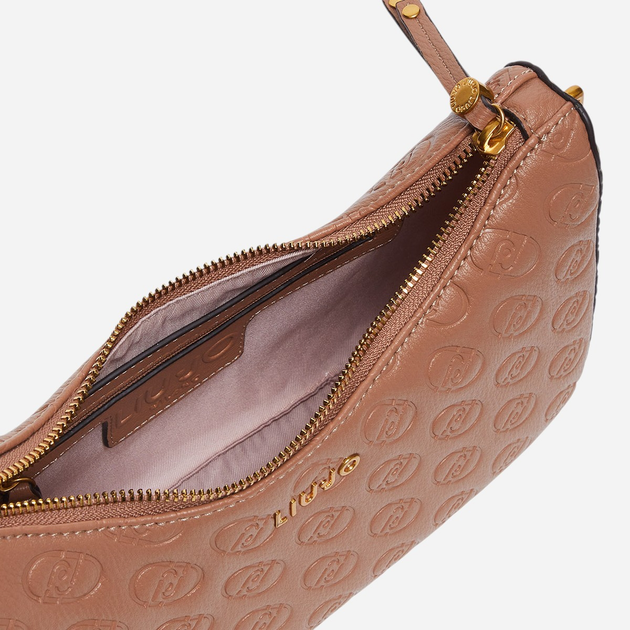Torebka crossbody damska mała Liu Jo AF4056E0778-X0534 Brązowa - obraz 4