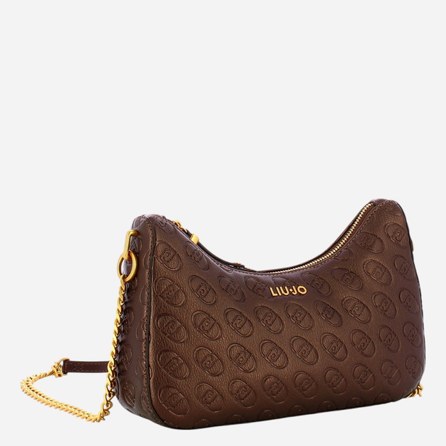 Torebka crossbody damska mała Liu Jo AF4056E0778-X0582 Brązowa - obraz 3