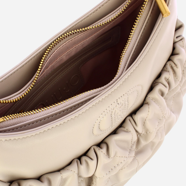 Torebka crossbody damska mała Liu Jo AF4068E0077-61406 Beżowa - obraz 4