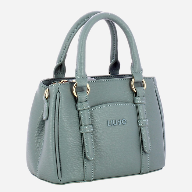 Torebka crossbody damska mini Liu Jo AF4155E0087-X0581 Turkusowa - obraz 3