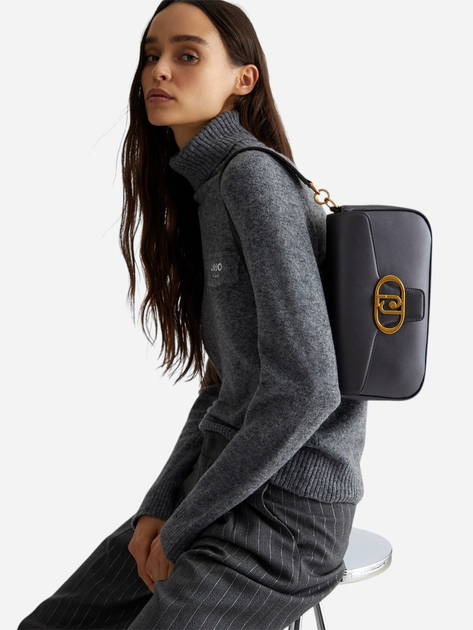 Torebka crossbody damska mała Liu Jo AF4249E0332-22222 Czarna - obraz 2
