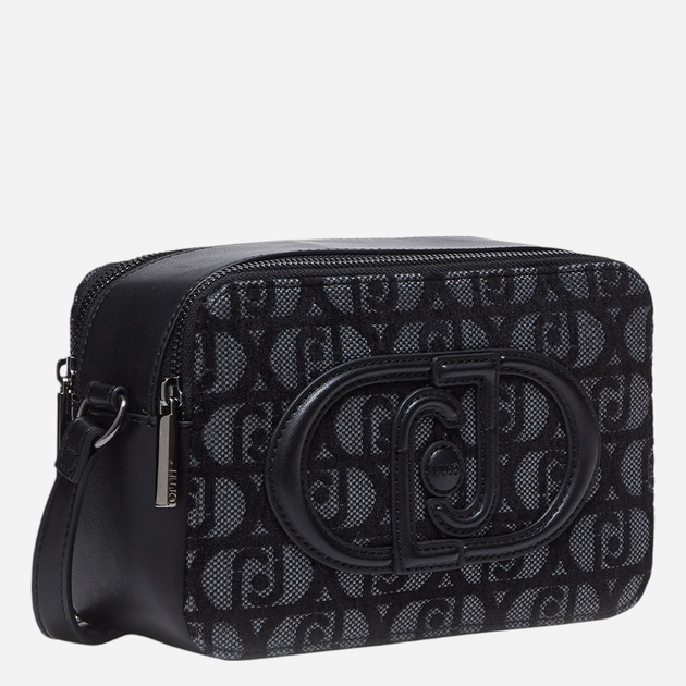 Torebka crossbody damska materiałowa Liu Jo AF4248T6438-Y9679 Czarna - obraz 4
