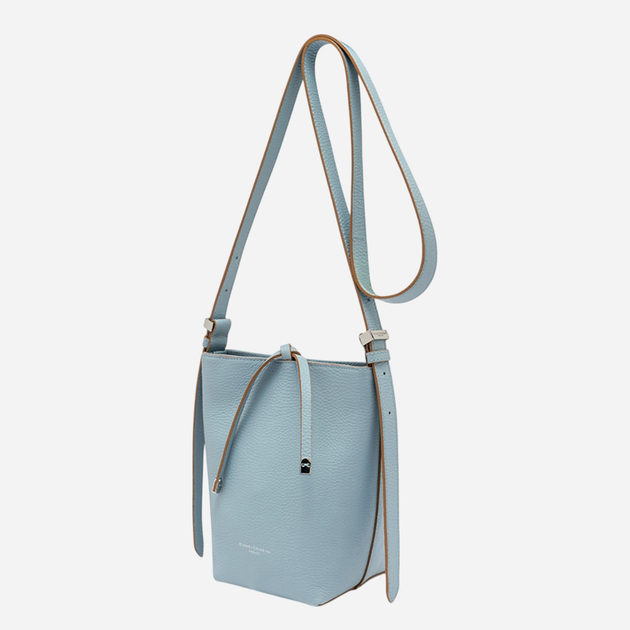 Torebka crossbody damska skórzana Gianni Chiarini Amelia BS-11345/COMM-GRN-3615 Błękitna - obraz 3