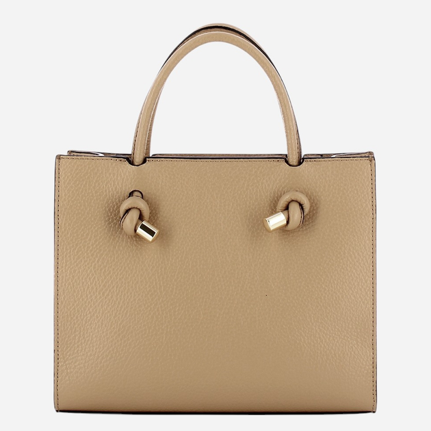 Torebka crossbody damska skórzana IUNTOO Armonia 168117-082 Jasnobrązowa - obraz 2