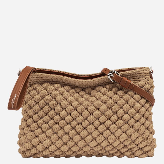 Сумка крос-боді через плече жіноча тканинна середня Gianni Chiarini Bella BS-11575-TRCBBL-0422 Коричнева (800070334599) - зображення 1