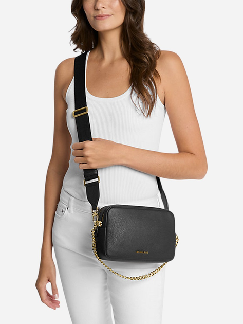 Torebka crossbody damska skórzana Michael Kors Bryant 32S5GYTC5L-001 Czarna - obraz 2