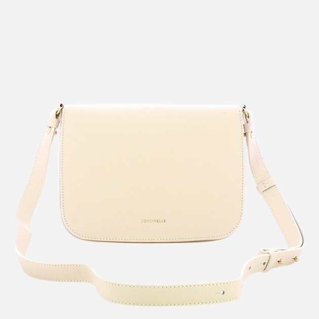 Torebka crossbody damska skórzana Coccinelle C-Me E1SSL150101-H14 Biała - obraz 2