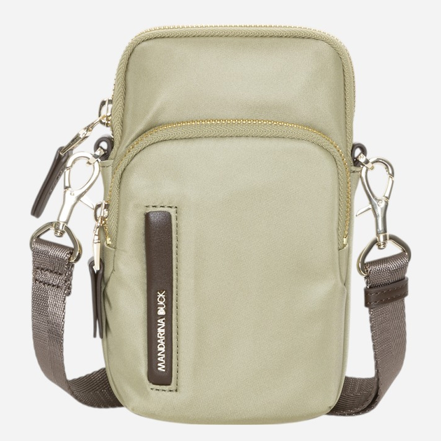 Сумка крос-боді через плече жіноча тканинна маленька Mandarina Duck Hunter P10VCPN1-A35 Світло-зелена (800070341051) - зображення 1