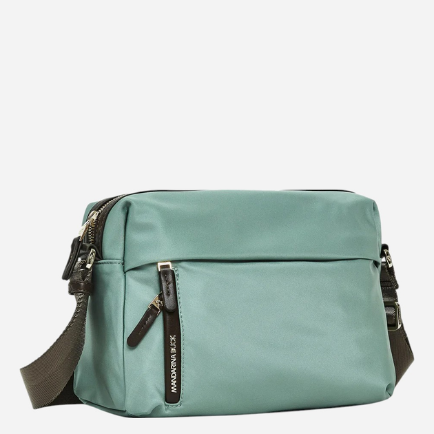 Сумка крос-боді через плече жіноча тканинна середня Mandarina Duck Hunter P10VCT19-A61 Зелена (800070338822) - зображення 3