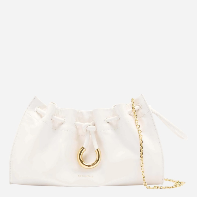 Torebka crossbody damska skórzana Coccinelle Isabela E1SCA190101-H14 Biała - obraz 1
