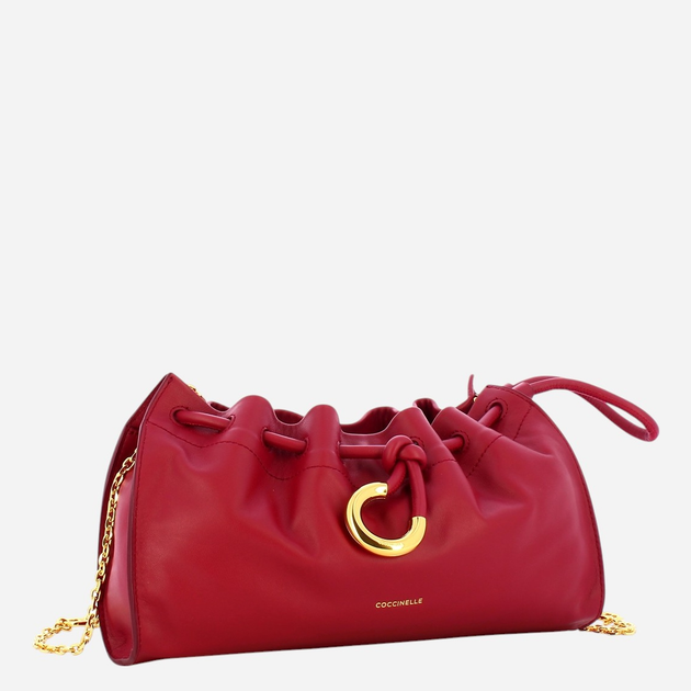 Torebka crossbody damska skórzana Coccinelle Isabela E1SCA190101-R16 Czerwona - obraz 3