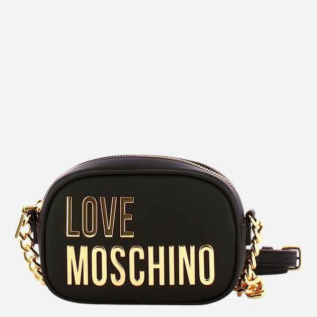 Сумка крос-боді через плече жіноча маленька Love Moschino JC4026PP1MKD0000 Чорна (800070339019) - зображення 1
