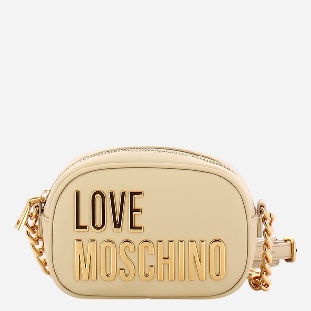 Сумка крос-боді через плече жіноча маленька Love Moschino JC4026PP1MKD0110 Молочна (800070339029) - зображення 1
