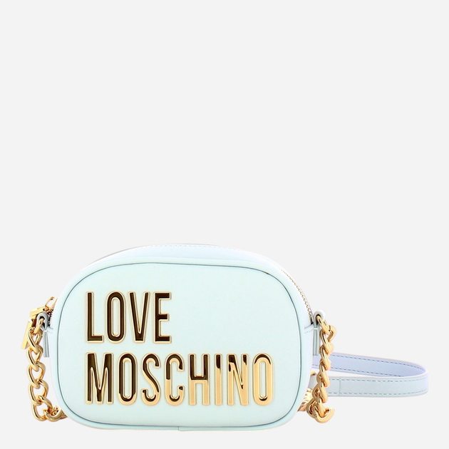 Torebka crossbody damska mini Love Moschino JC4026PP1MKD0712 Błękitna - obraz 1