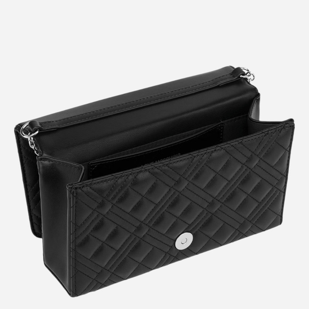 Torebka crossbody damska mini Love Moschino JC4079PP1MLA000B Czarna - obraz 3
