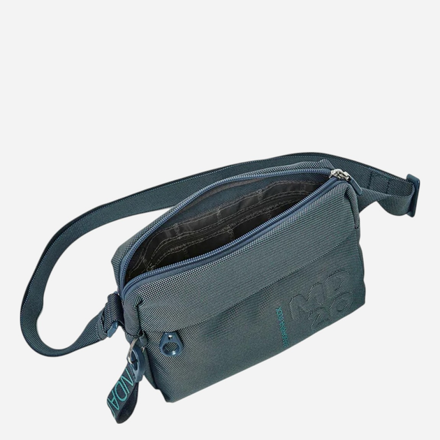 Torebka crossbody damska materiałowa Mandarina Duck P10QMT34-23E Niebieska - obraz 4
