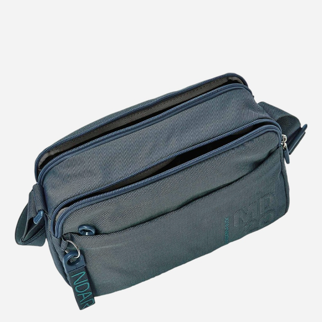 Torebka crossbody damska materiałowa Mandarina Duck P10QMT48-23E Niebieska - obraz 4