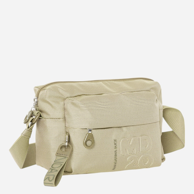 Torebka crossbody damska materiałowa Mandarina Duck P10QMTT7-A26 Jasnozielona - obraz 3